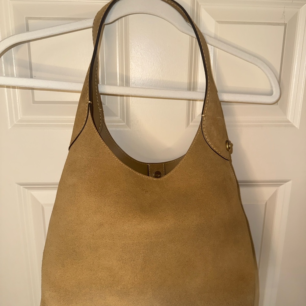 Coach Brooklyn 28 Suede Shoulder Bag